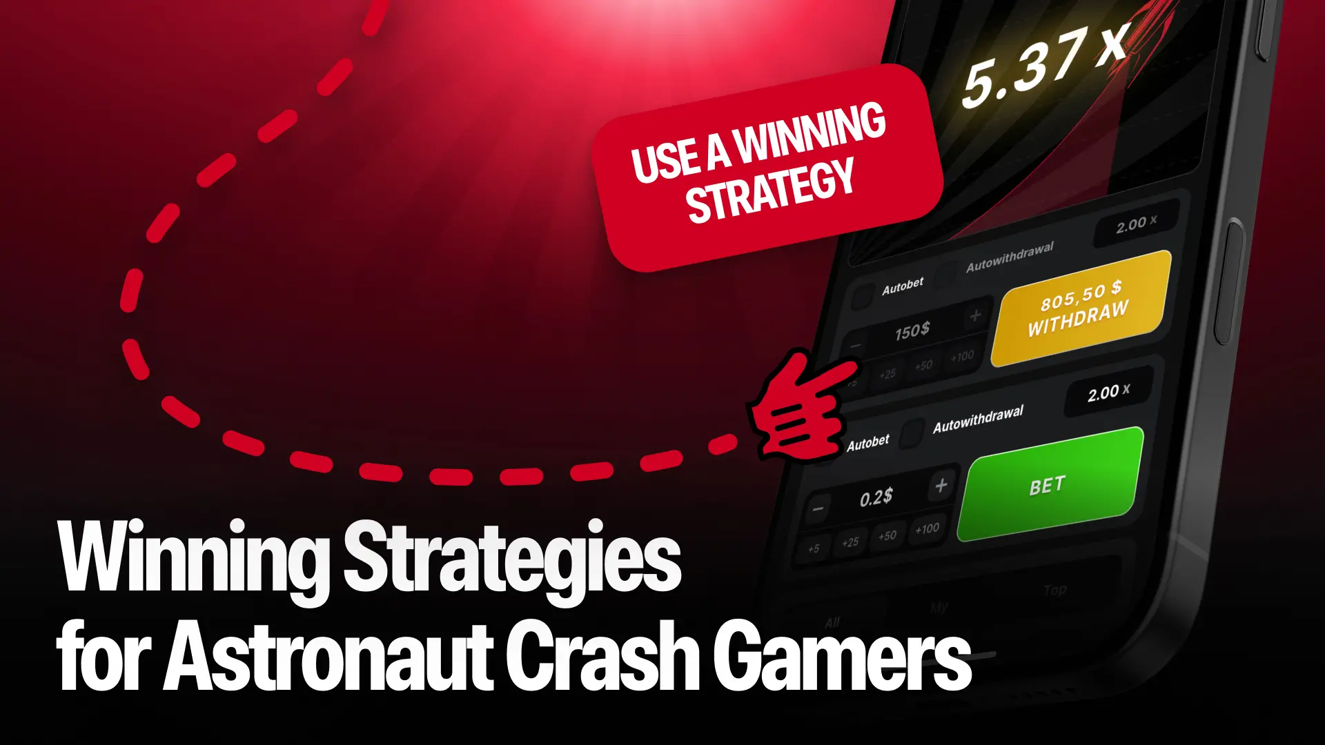Winning Strategies  for Astronaut Crash Gamers